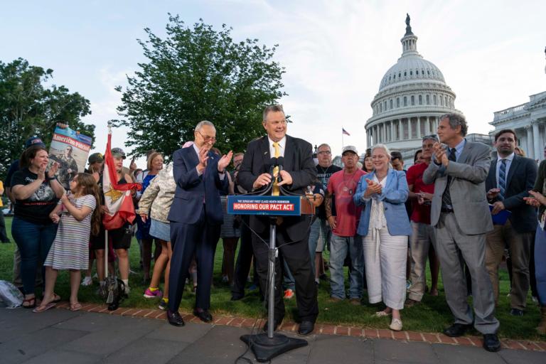 Tester Marks OneYear Anniversary of the PACT Act U.S. Senate